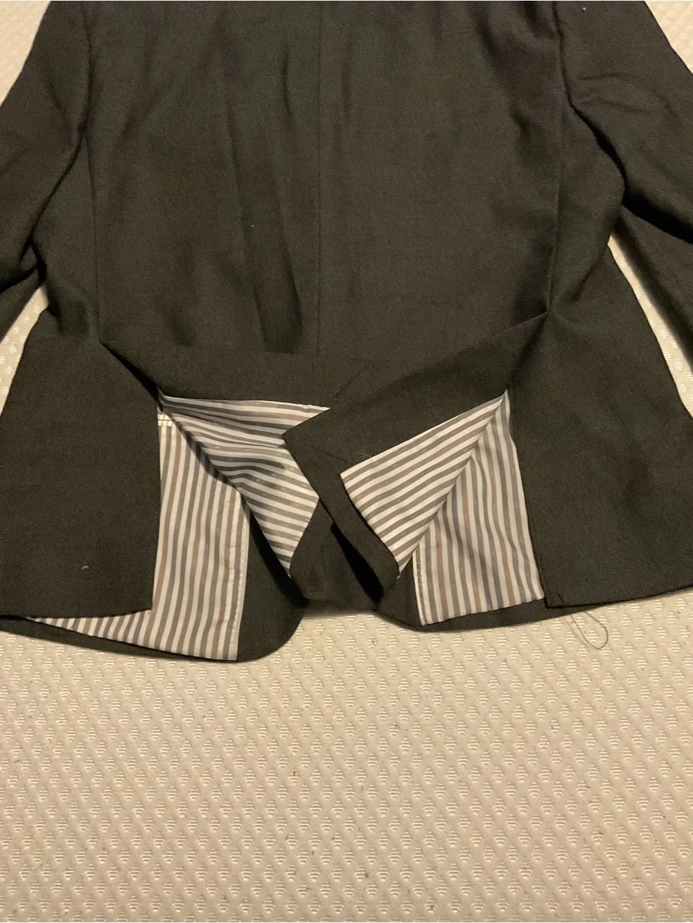 Classic grey Double-Breasted Blazer WESTEND